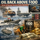 Oil Surges Past $100 After Strait of Hormuz Incident Impacting Markets