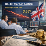 UK’s 30-Year Gilts Yield Drop Signals Shift in Global Cost of Capital
