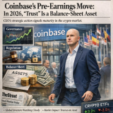 How Coinbase’s Pre-Earnings Strategy Signals Crypto’s Institutional