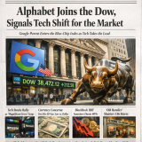 Alphabet’s Dow Debut Signals a Shift Toward Tech-Driven Market Core