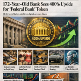 172-Year-Old Bank Predicts 400% Upside for Federal Bank Digital Token