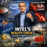 Intel’s CEO Delivers Tough Reality on AI Growth and Chip Industry